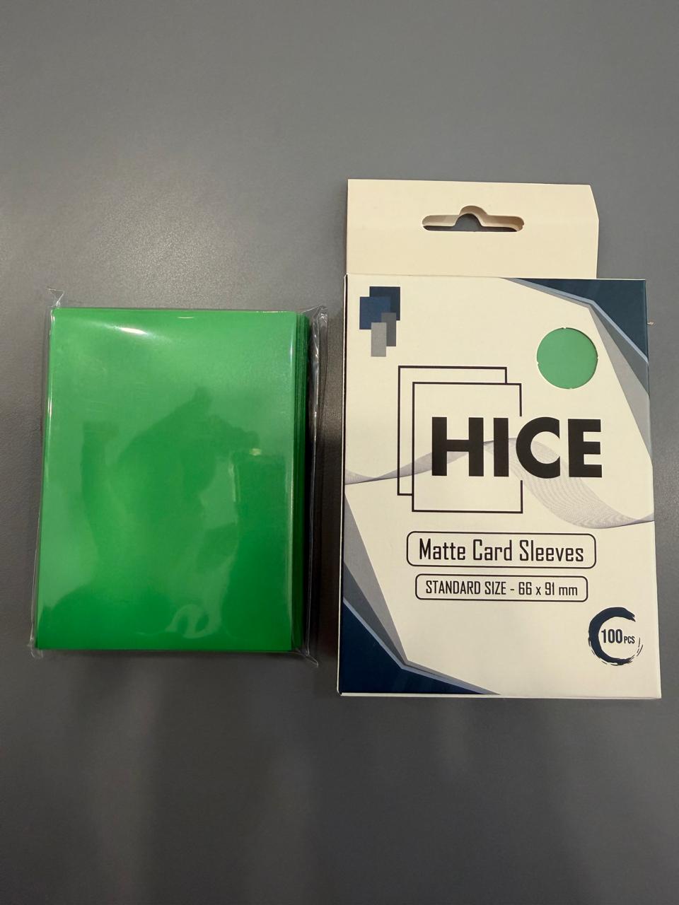 Dark Green 100pcs - Matte Sleeve — 1