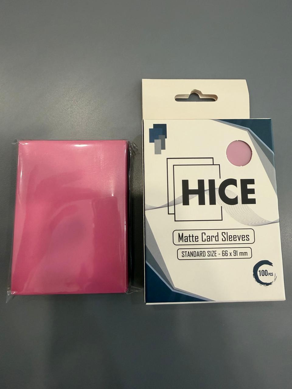 Pink 100pcs - Matte Sleeve — 1
