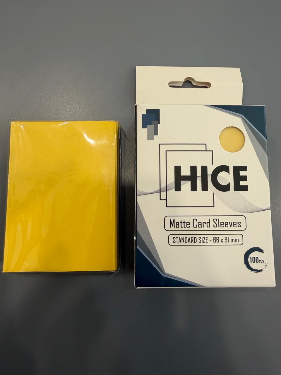 Yellow 100pcs - Matte Sleeve — 1