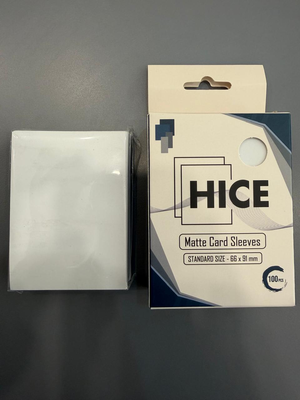 White 100pcs - Matte Sleeves — 1