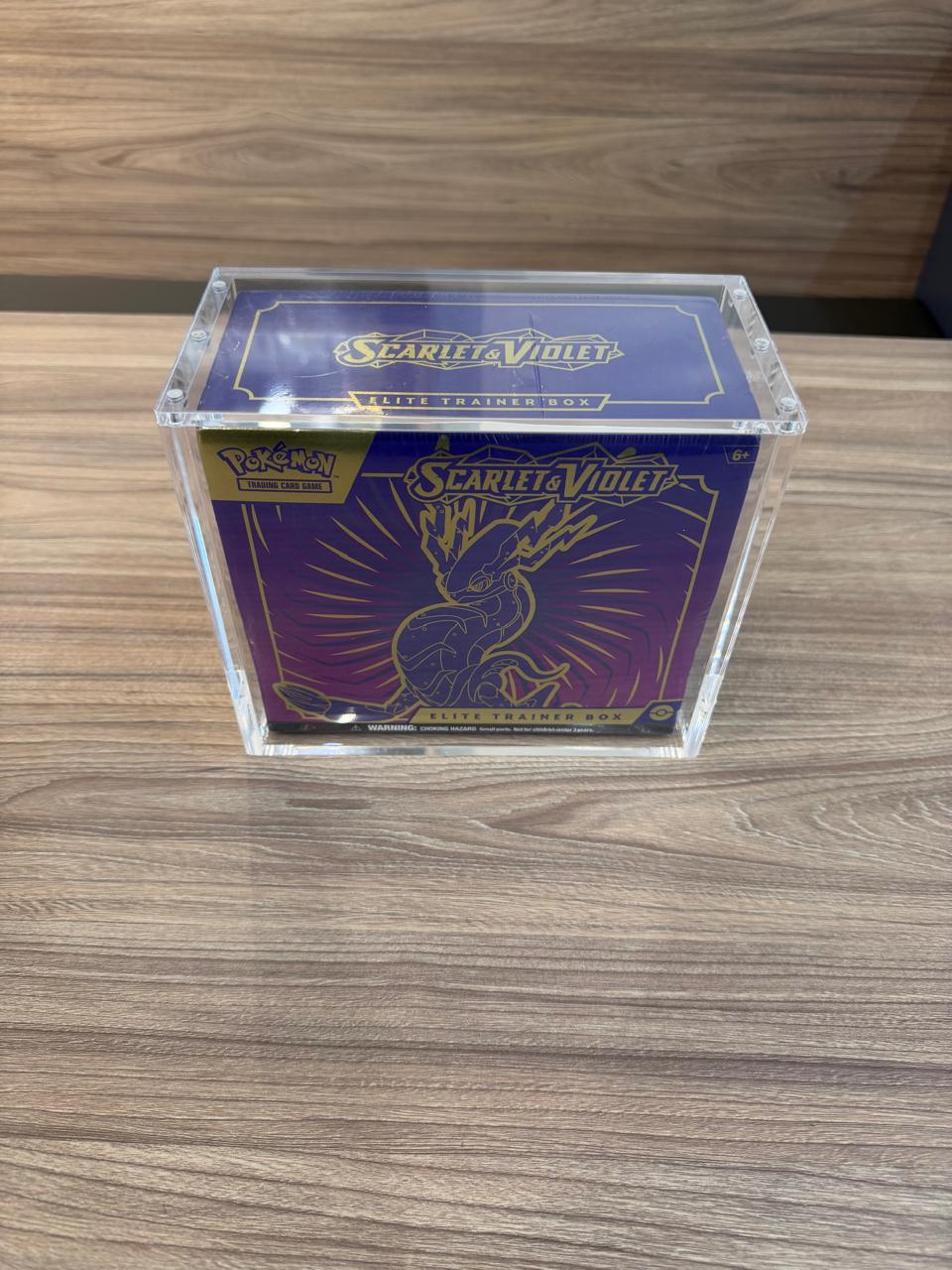 HICE Acrylic Box For Pokemon ETB, English, Japan & Indonesia Booster Box — 5