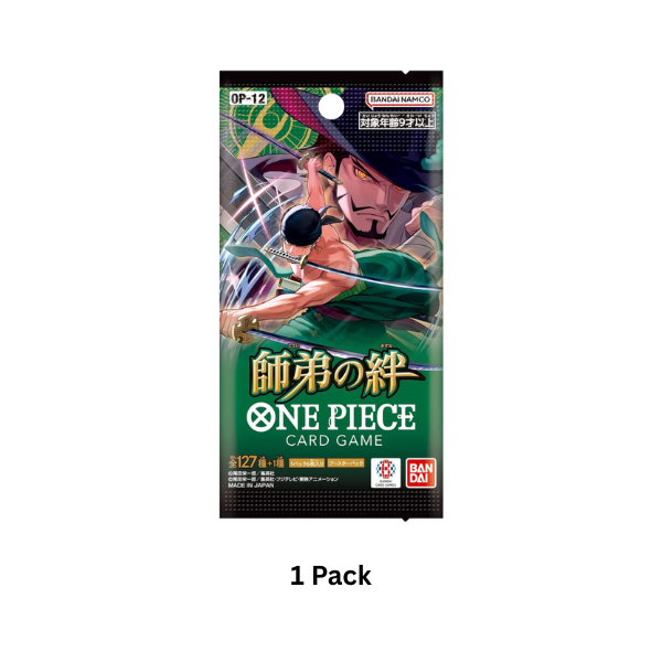 One Piece OP 12 Japan PACK — 1