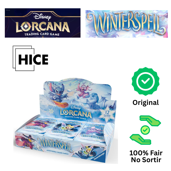 Disney Lorcana Winterspell Booster Pack - Kartu Disney Lorcana — 1