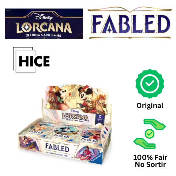 Disney Lorcana Fabled Booster Pack - Kartu Disney Lorcana — 1
