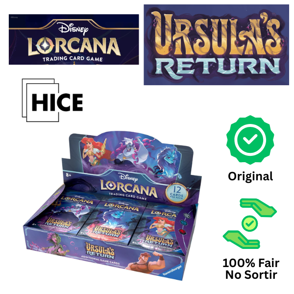 Disney Lorcana Ursula's Return Booster Pack - Kartu Disney Lorcana — 1