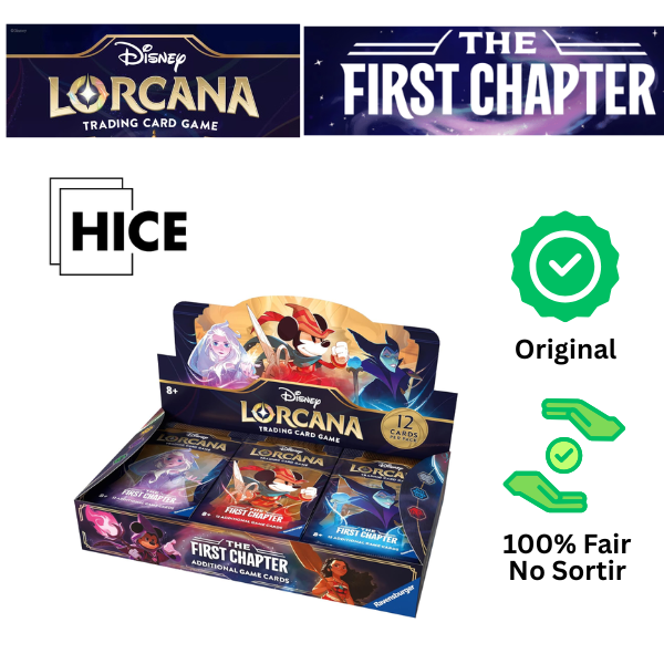 Disney Lorcana The First Chapter Booster Pack - Kartu Disney Lorcana — 1