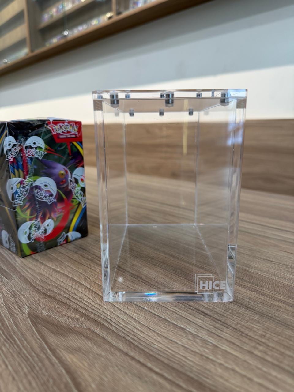 HICE Acrylic Box For Pokemon ETB, English, Japan & Indonesia Booster Box — 3