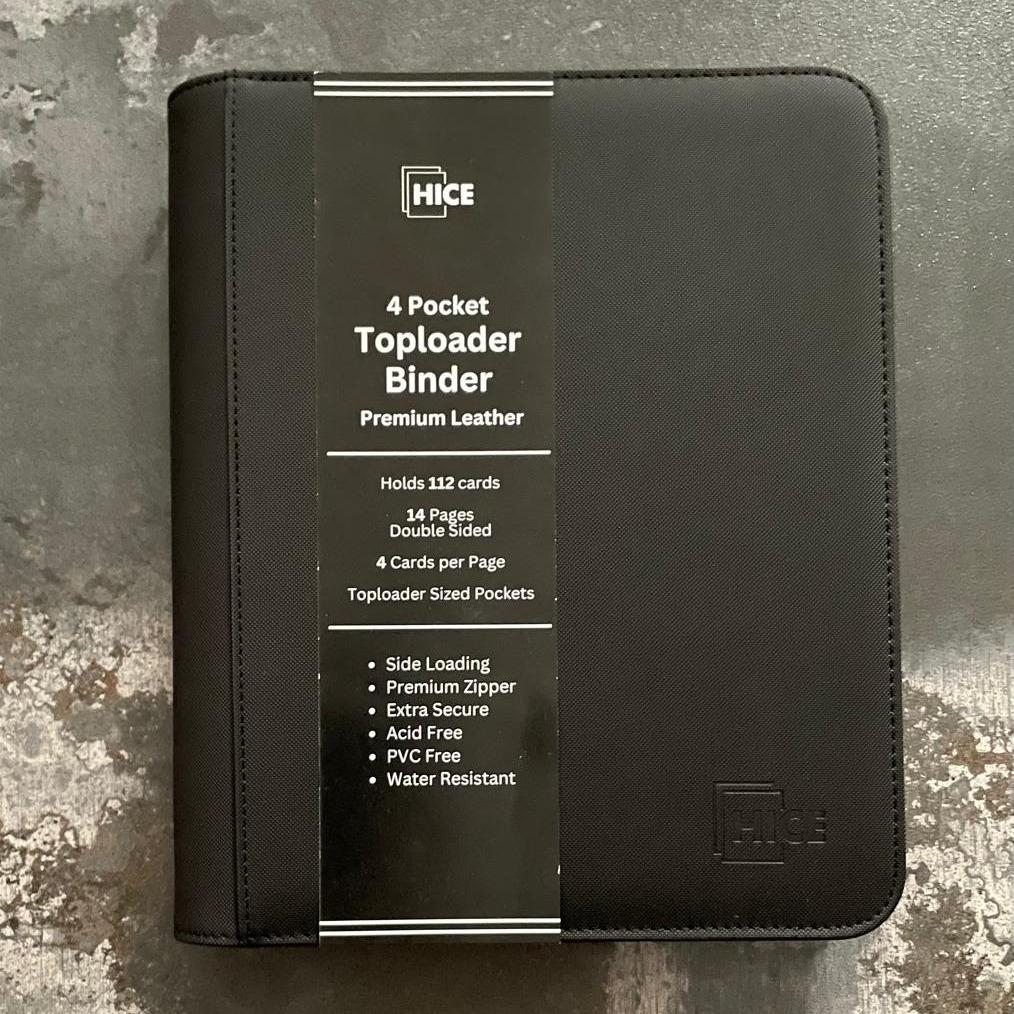Toploader 4 Pocket Binder — 3