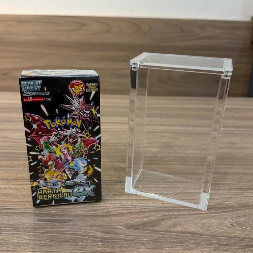 HICE Acrylic Box For Pokemon ETB, English, Japan & Indonesia Booster Box — 9