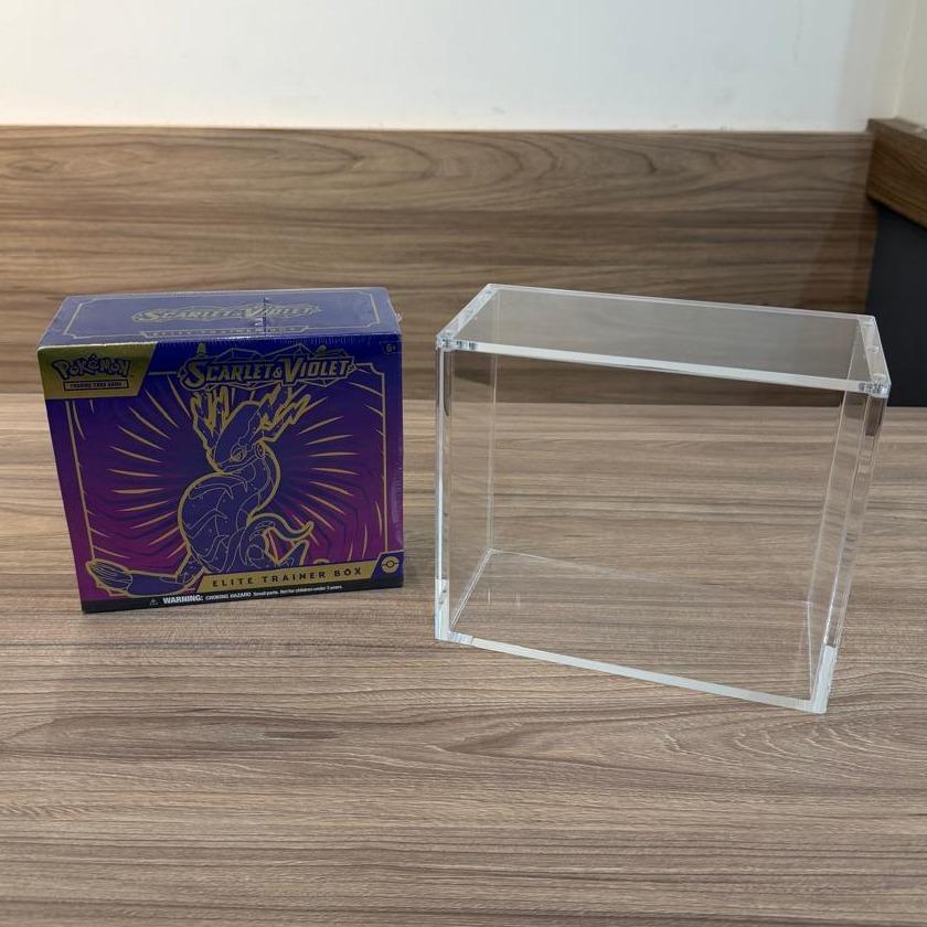 HICE Acrylic Box For Pokemon ETB, English, Japan & Indonesia Booster Box — 6
