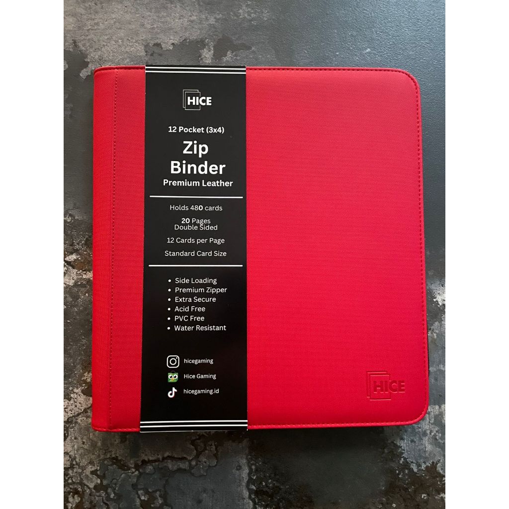 12 Pocket Zip Binder — 10