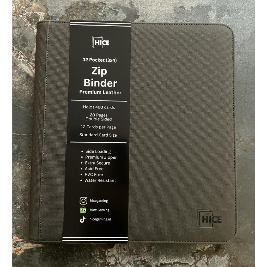 12 Pocket Zip Binder — 8