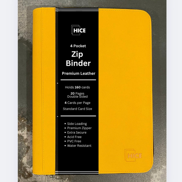 4 Pocket Zip Binder — 16