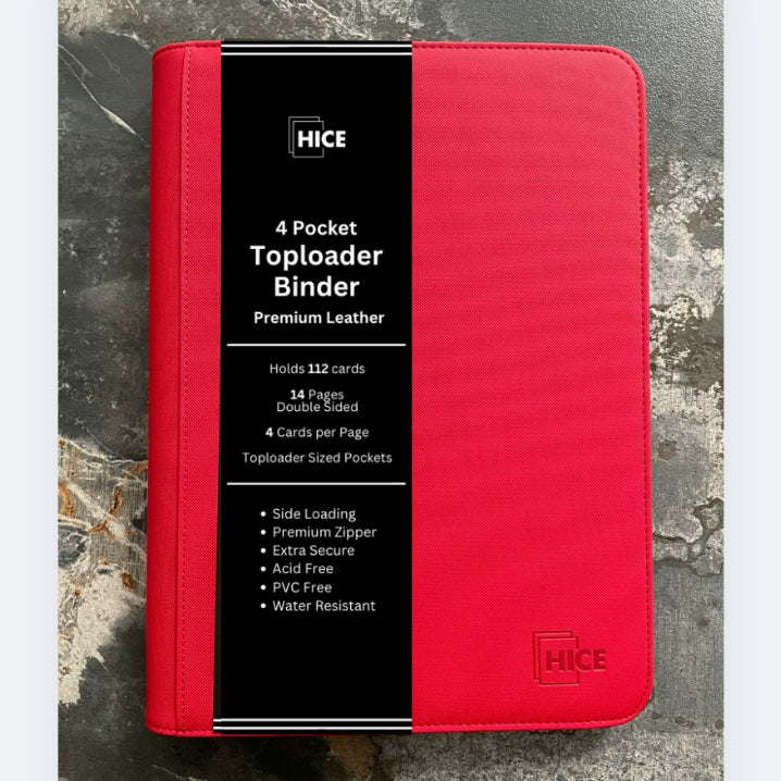 Toploader 4 Pocket Binder — 12