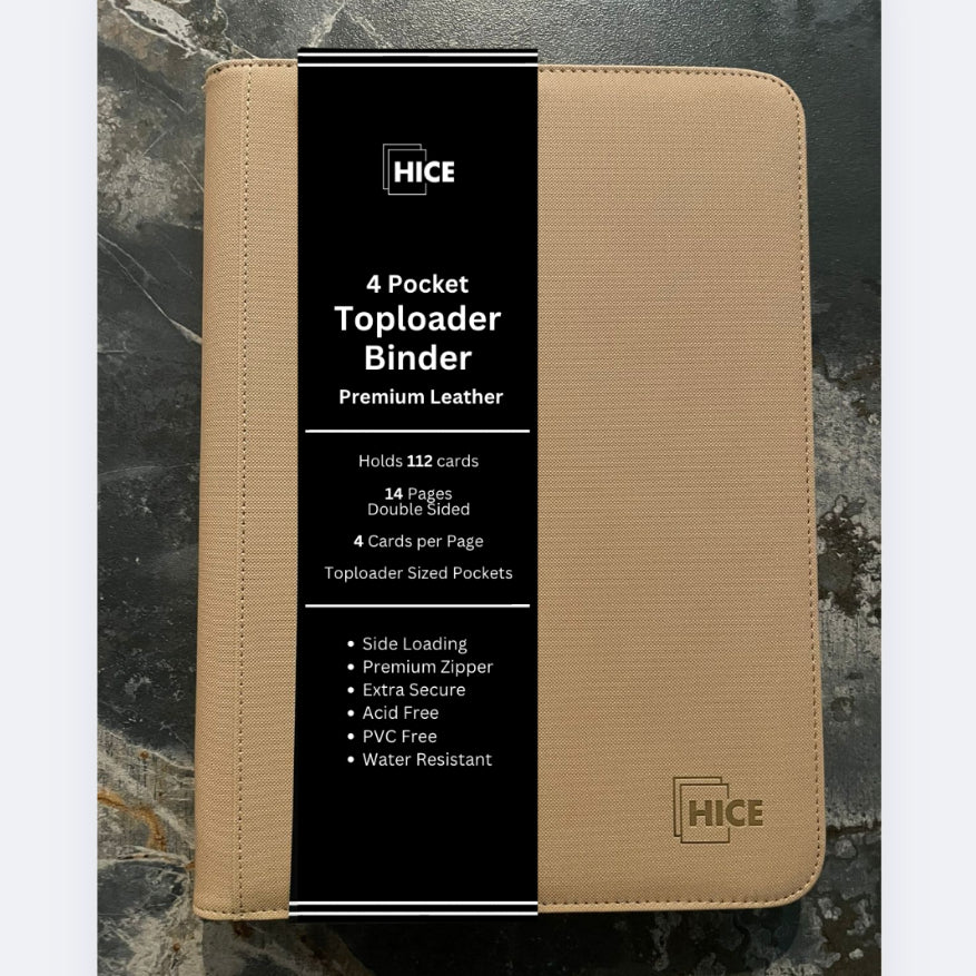 Toploader 4 Pocket Binder — 1