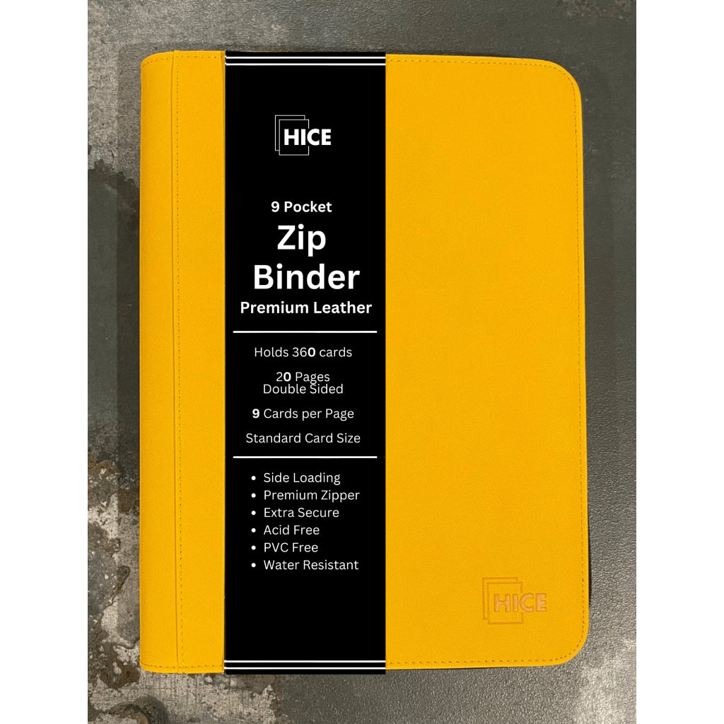 9 Pocket Zip Binder — 18
