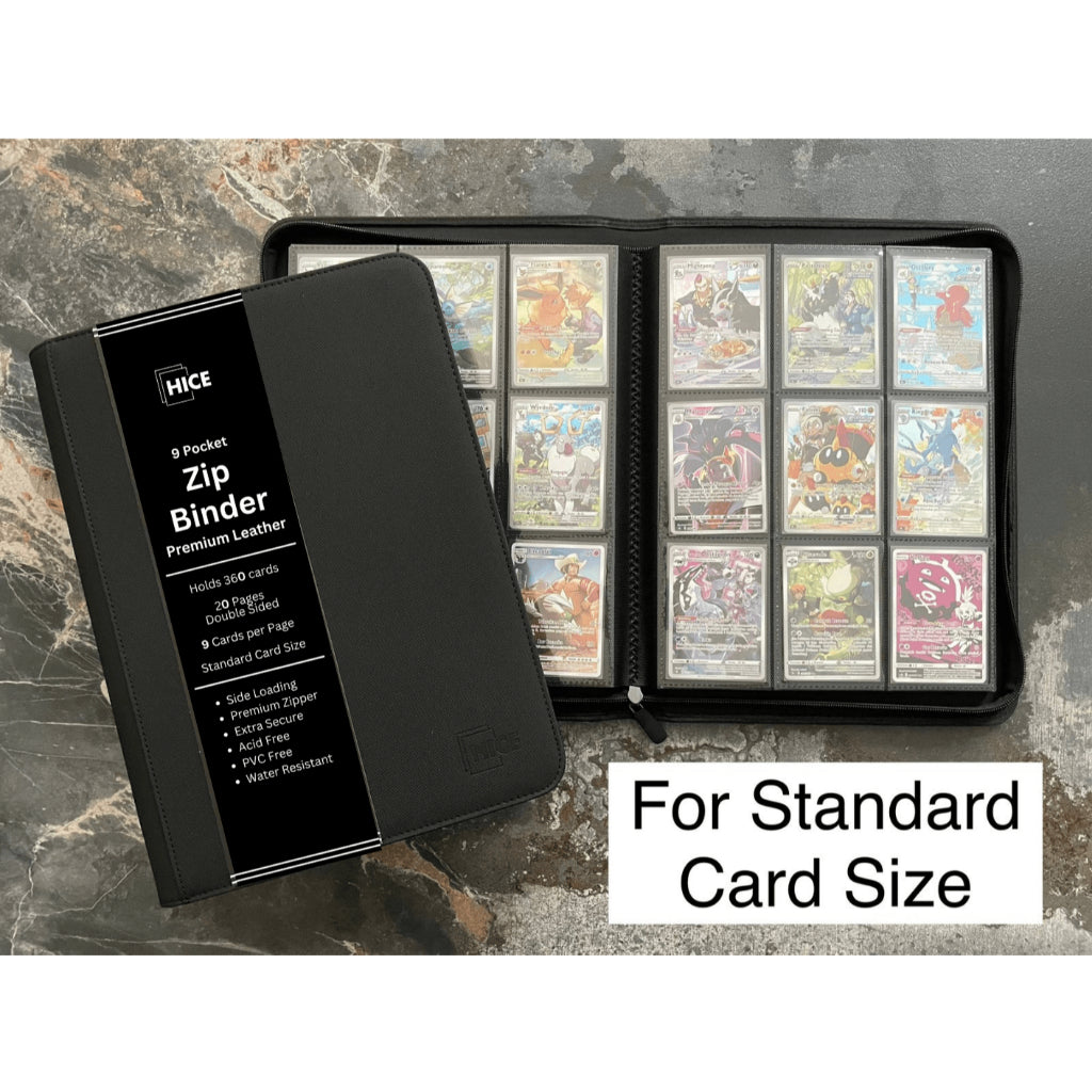 9 Pocket Zip Binder — 9