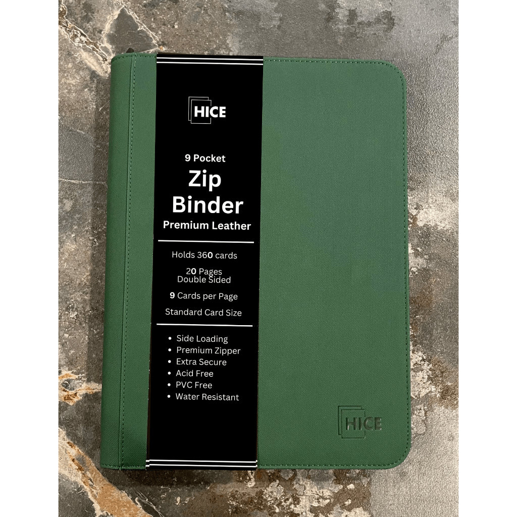 9 Pocket Zip Binder — 10