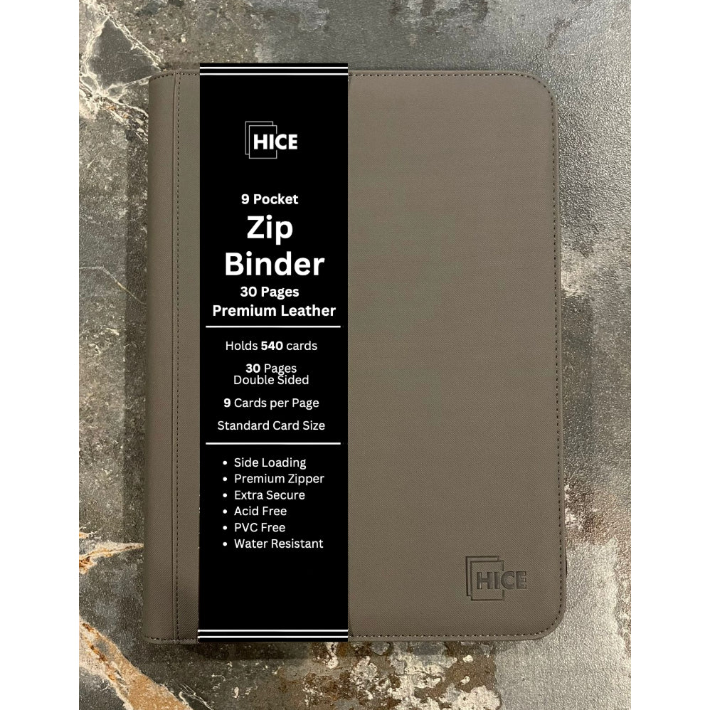 9 Pocket Zip Binder — 12