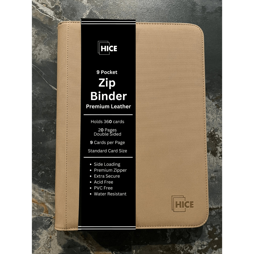 9 Pocket Zip Binder — 1
