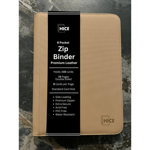 9 Pocket Zip Binder — 1