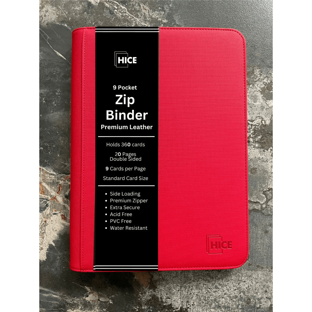 9 Pocket Zip Binder — 16