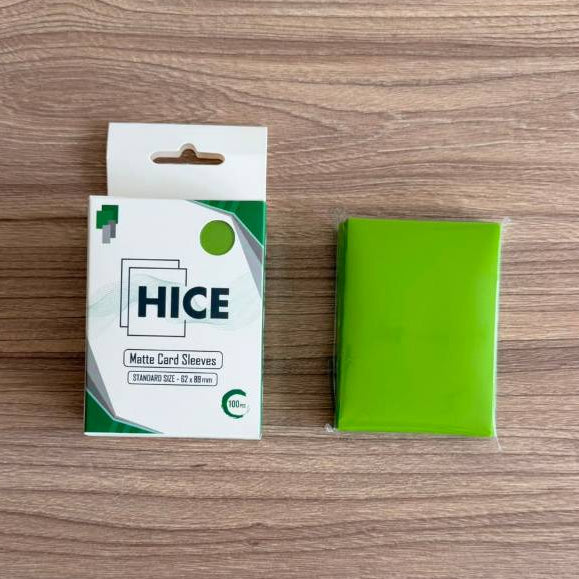 Mini Matte Sleeves - Hijau Muda 100pcs — 2