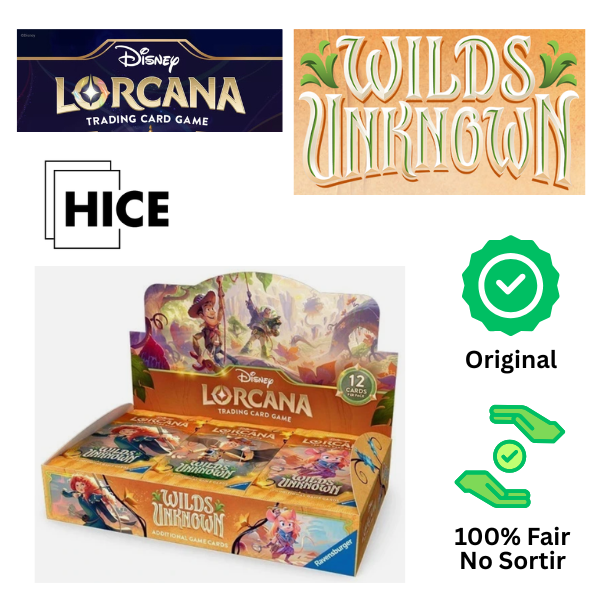 Disney Lorcana Wilds Unknown Booster Pack - Kartu Disney Lorcana — 1
