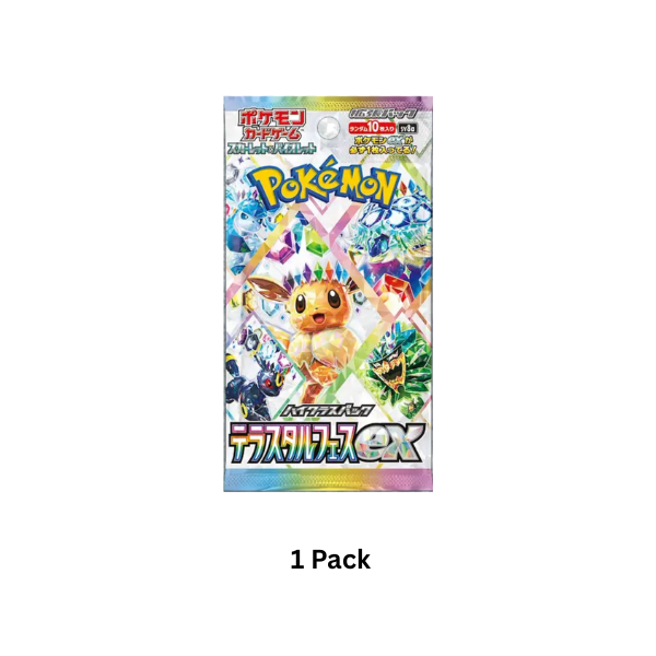 JAPAN Terastal Festival ex TCG Jepang - Booster Pack — 1