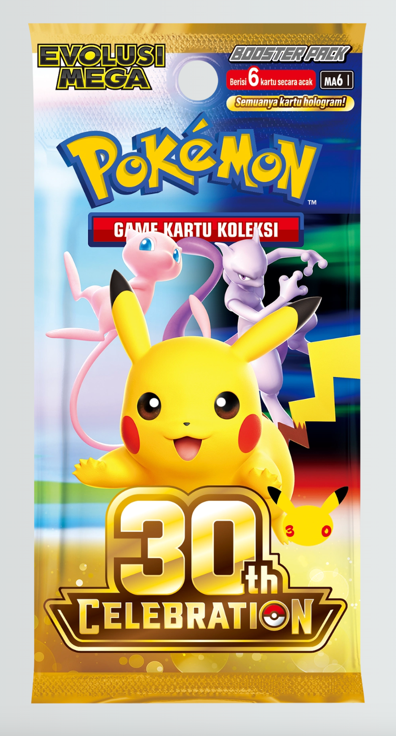 BREWEK Pokemon 30th Booster Pack (INDO) — 1