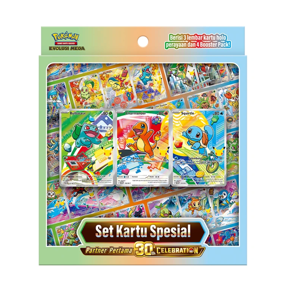 Pokemon 30th Set Partner Pertama — 1