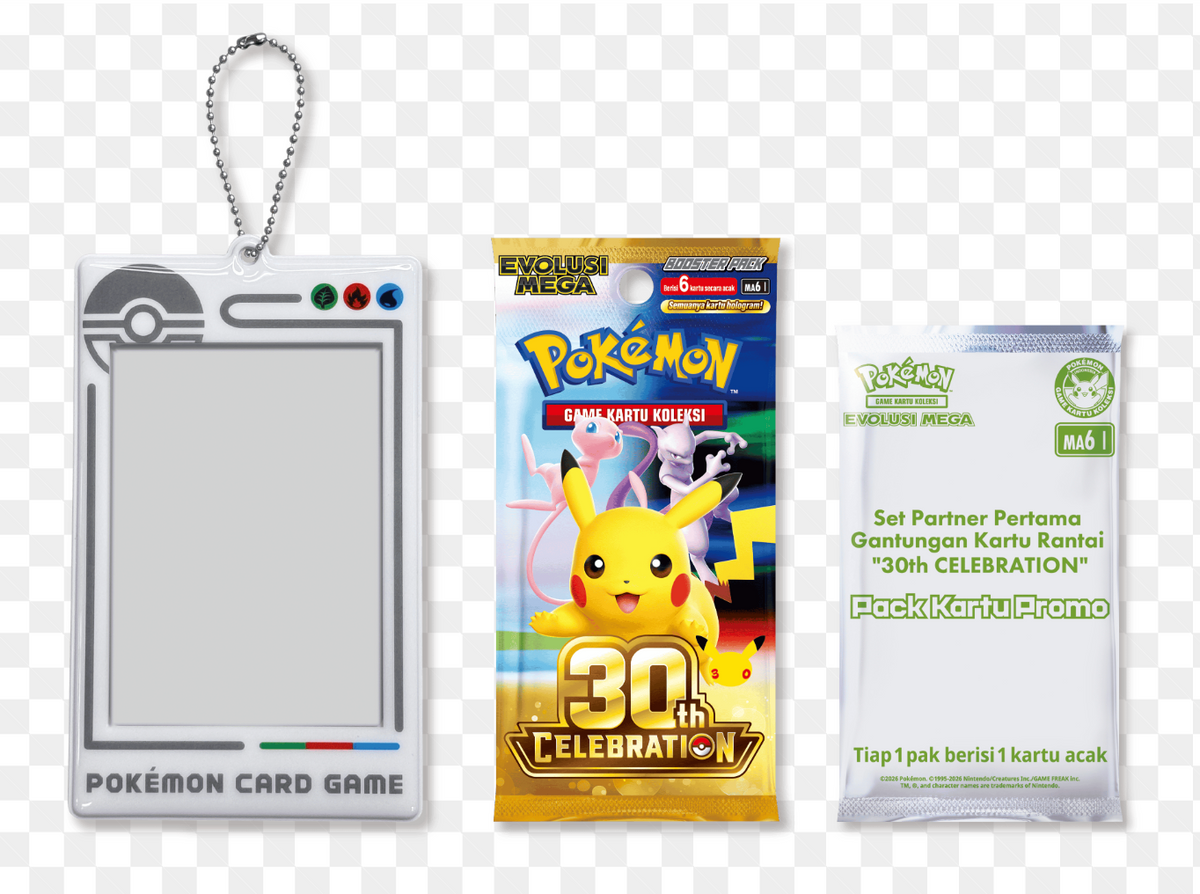Pokemon 30th Indo Gantungan Kunci — 1