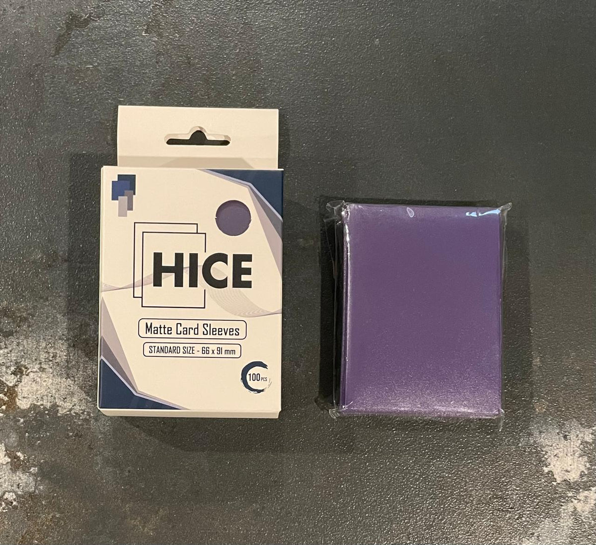 Purple 100pcs - Bening - Matte Sleeves — 1