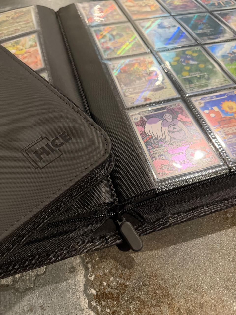 HICE Premium Zip Album Card Binder 20 Pocket Binder Kartu Pokemon Magic One Piece — 3