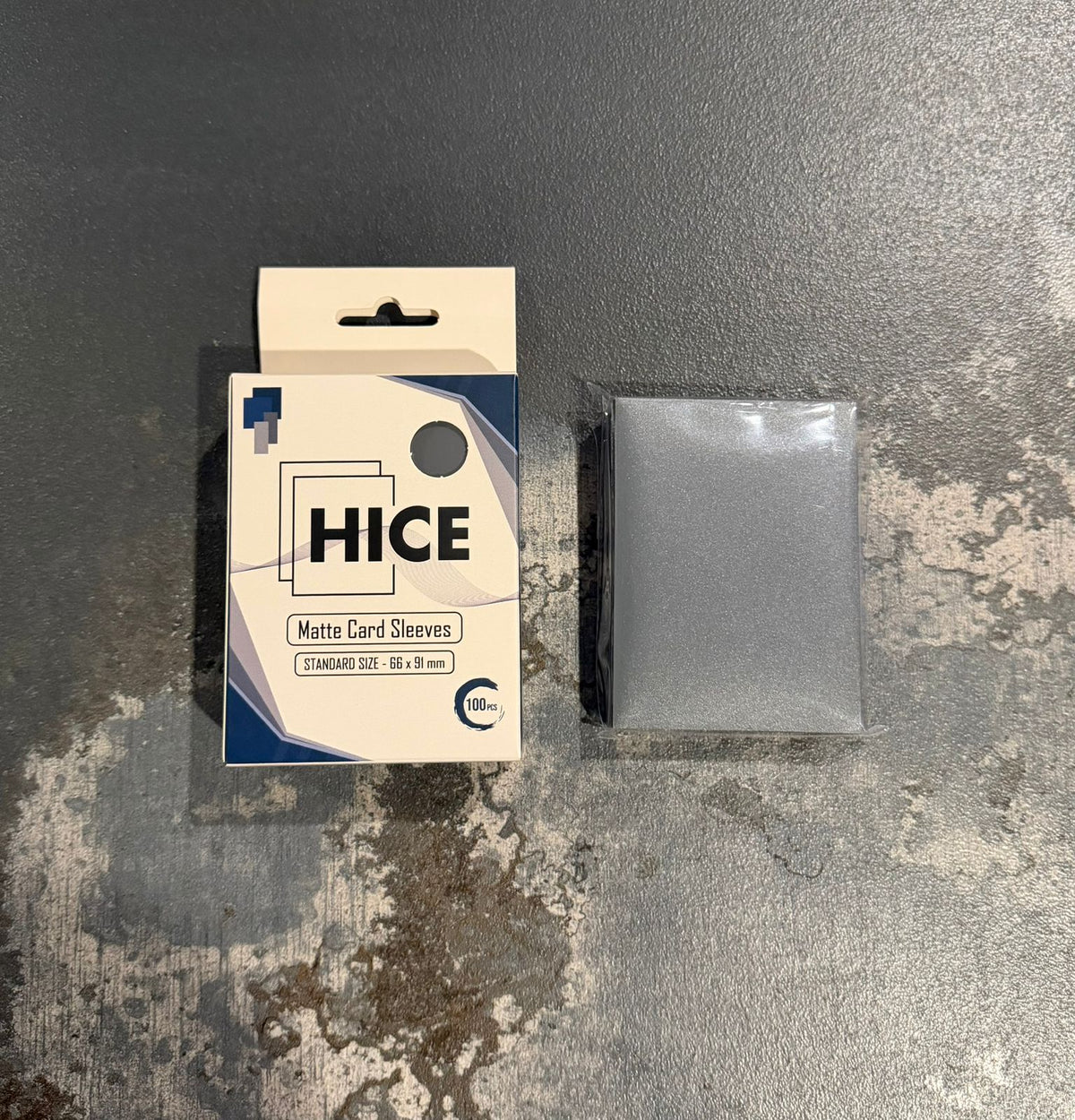 Grey 100pcs - Matte Sleeve — 1