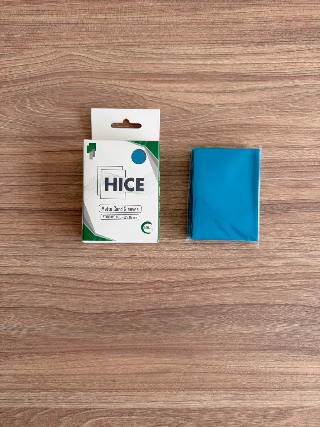 Mini Matte Sleeves - Biru Muda 100pcs — 1