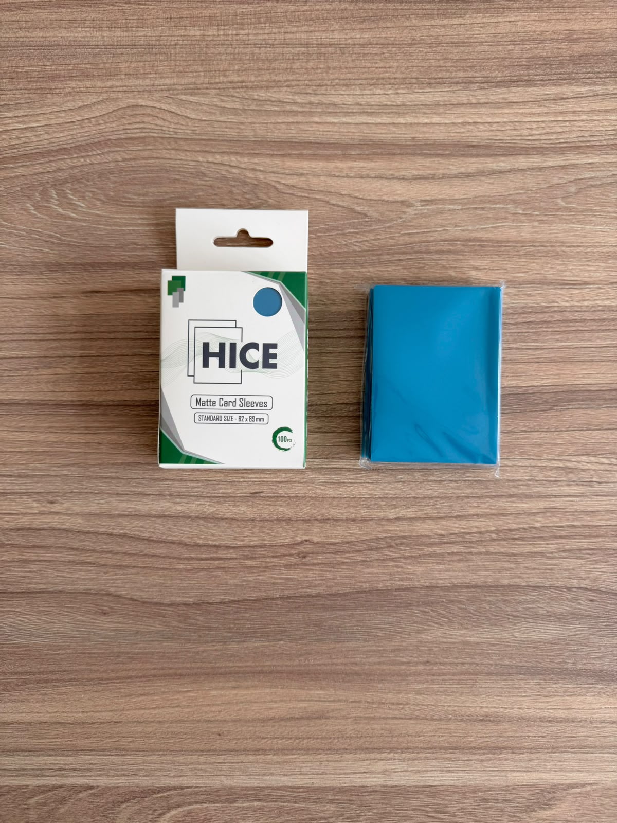 Mini Matte Sleeves - Biru Muda 100pcs — 1