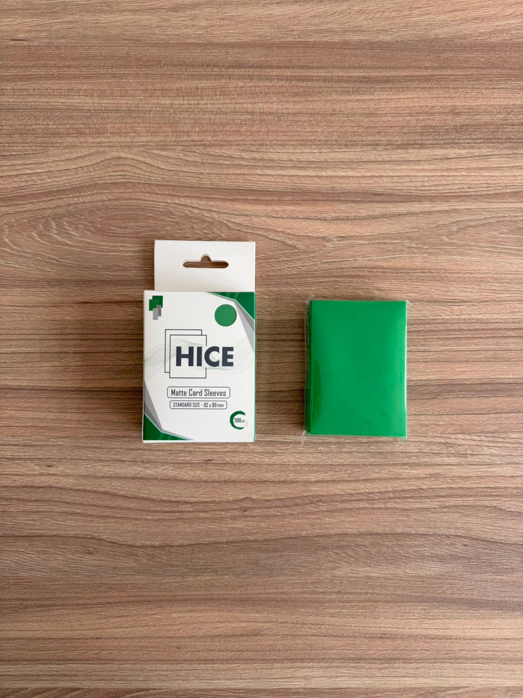Mini Matte Sleeves - Hijau Tua 100pcs — 1