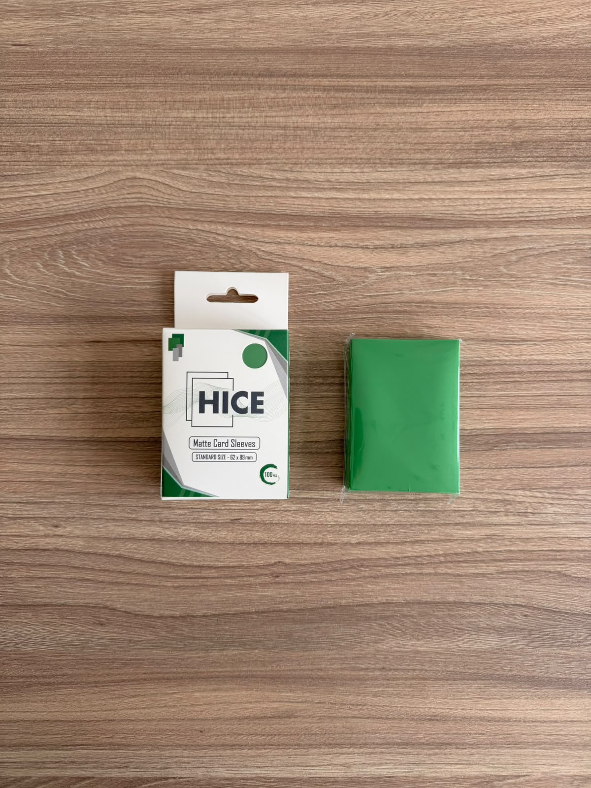 Mini Matte Sleeves - Hijau Tua 100pcs — 1